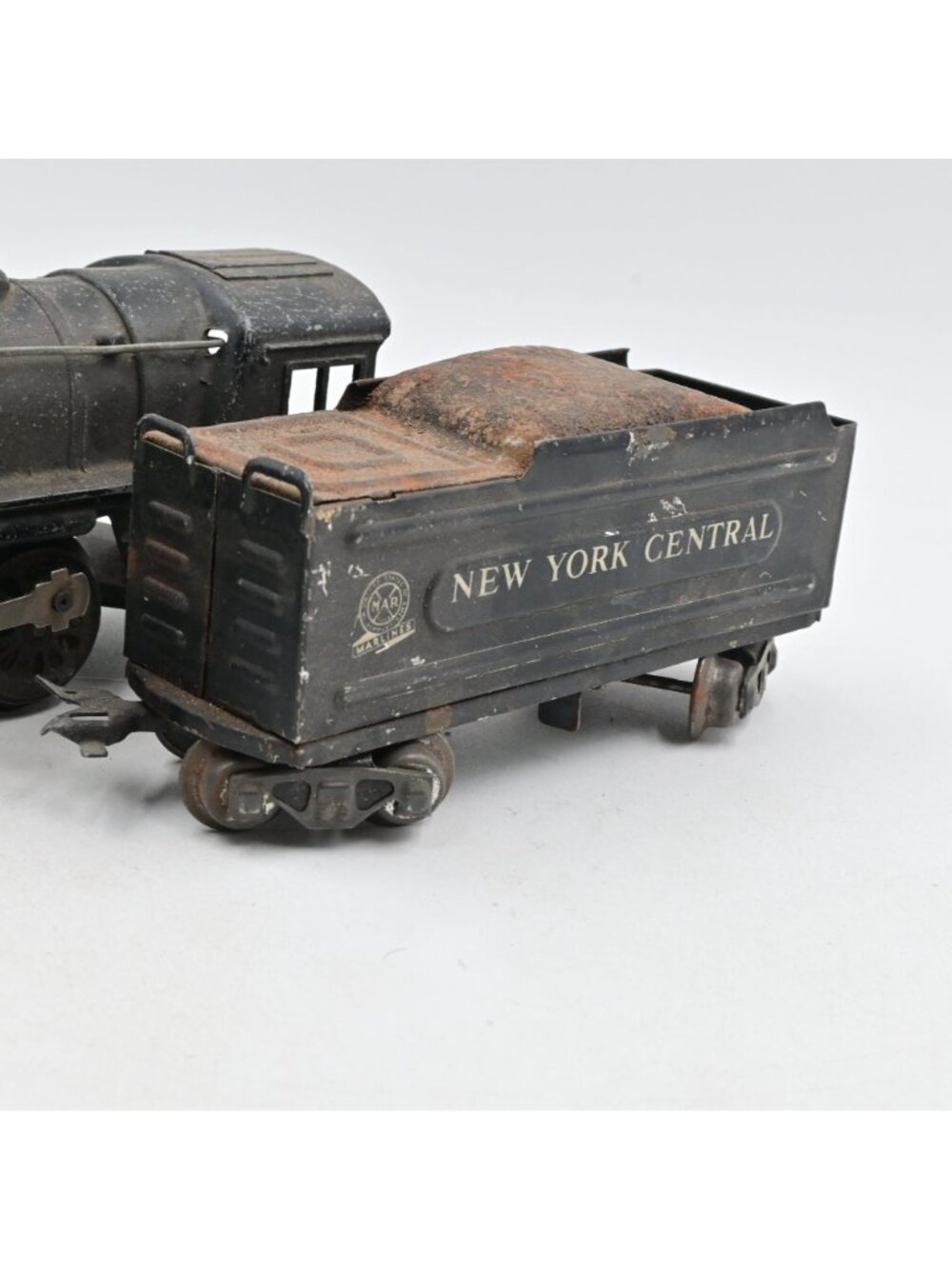 Marx 999 O Gauge Steam Locomotive Engine & New York Central Tender Untested - Picture 2 of 8